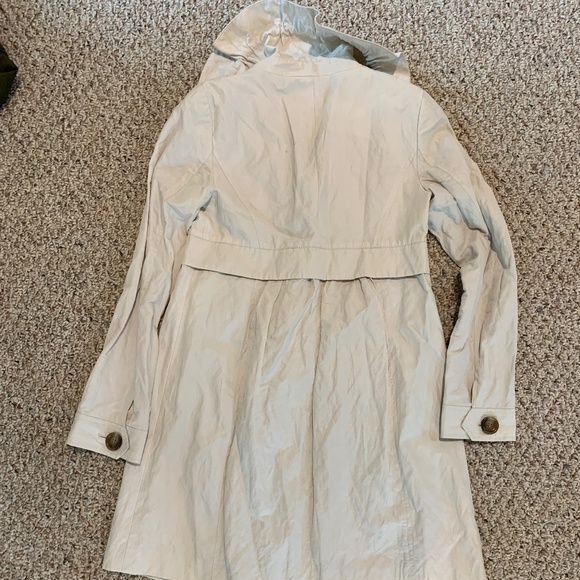 A-line trench coat.  Ann Taylor Loft. Size XS - Picture 3 of 3